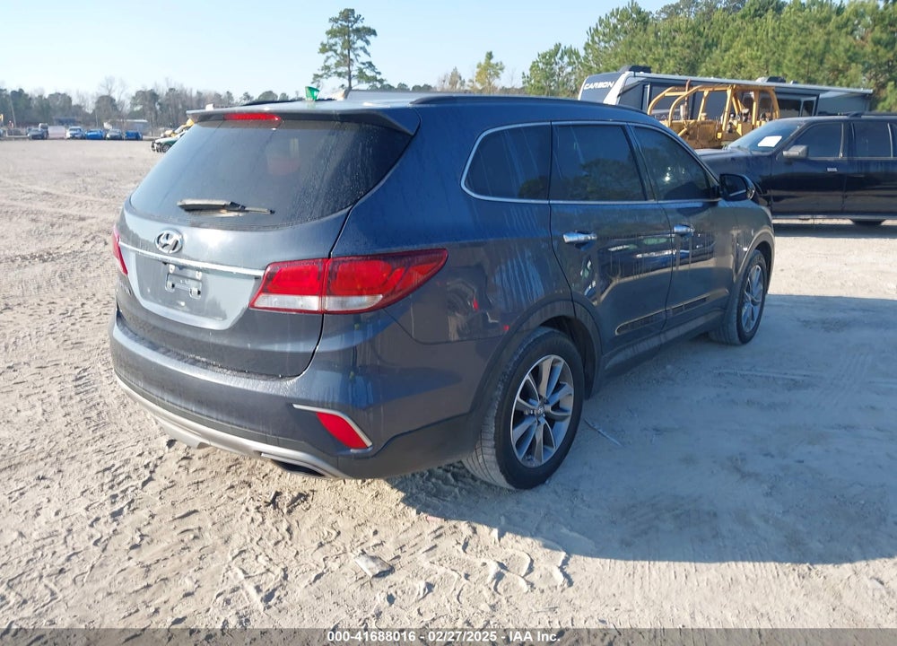 2017 HYUNDAI SANTA FE SE VIN: KM8SM4HF9HU167132