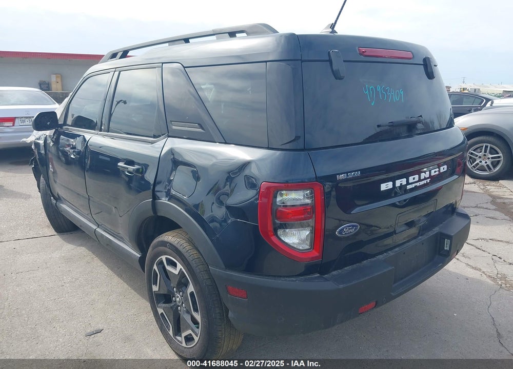 2022 FORD BRONCO SPORT OUTER BANKS VIN: 3FMCR9C66NRE30271