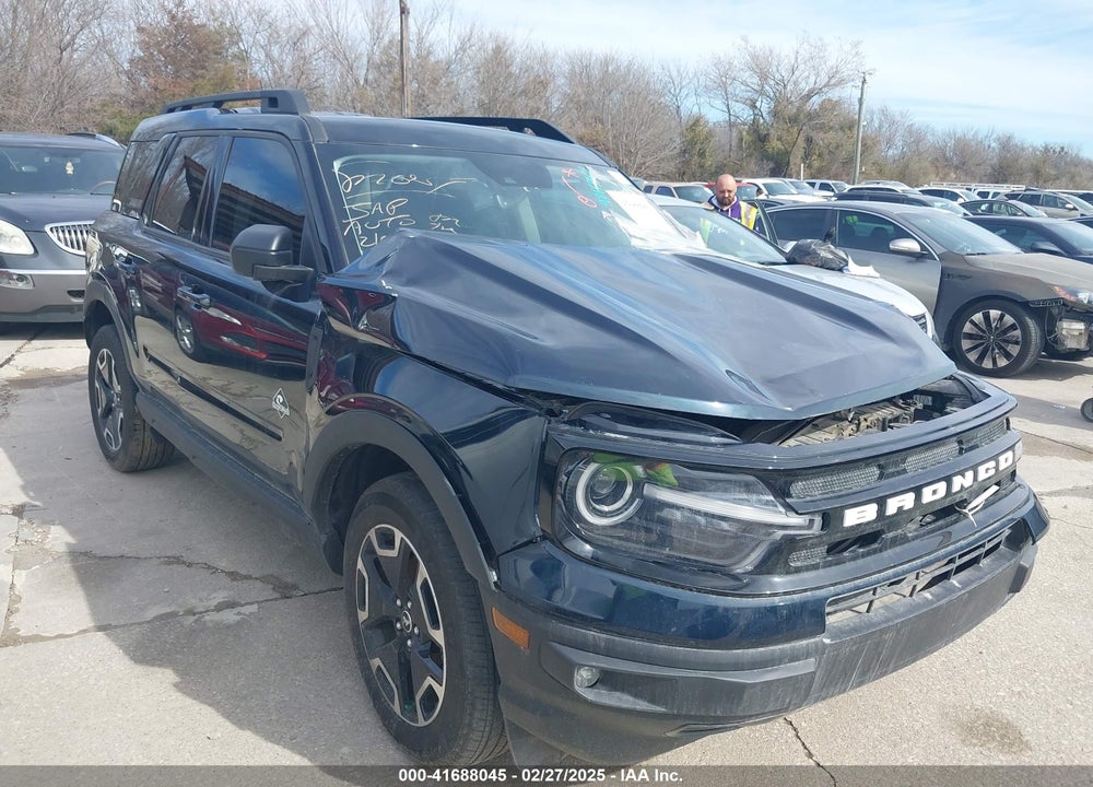 2022 FORD BRONCO SPORT OUTER BANKS VIN: 3FMCR9C66NRE30271