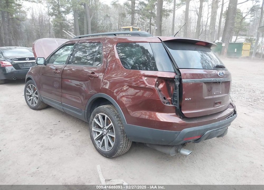 2015 FORD EXPLORER XLT VIN: 1FM5K7D87FGA83589