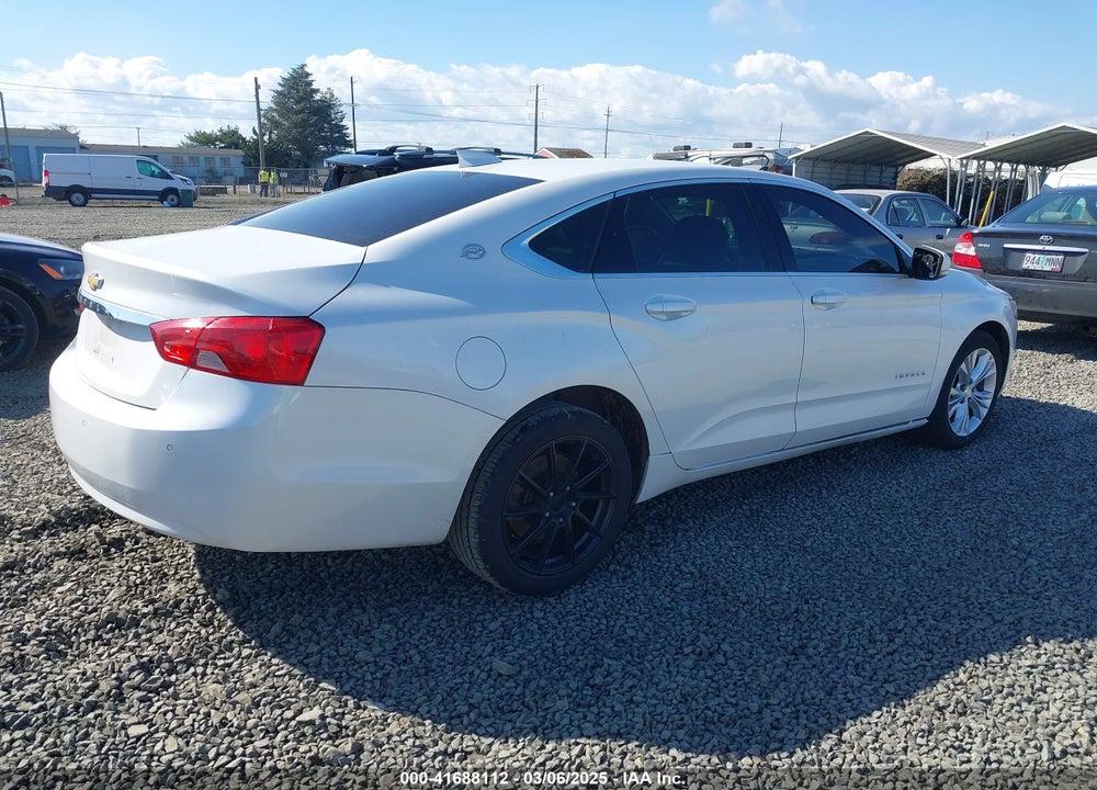 2015 CHEVROLET IMPALA 2LT VIN: 1G1125S31FU137994