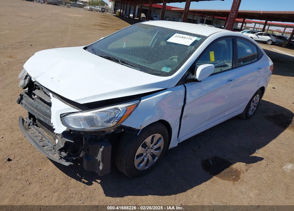 2017 HYUNDAI ACCENT VIN: KMHCT4AE8HU319510