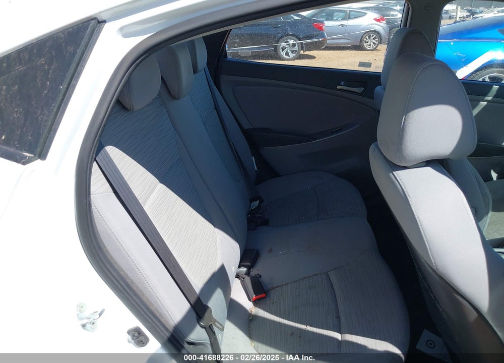 2017 HYUNDAI ACCENT VIN: KMHCT4AE8HU319510