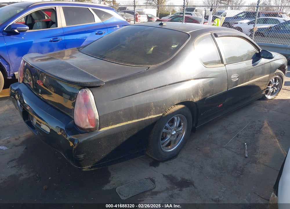 2003 CHEVROLET MONTE CARLO SS VIN: 2G1WX12K939143090