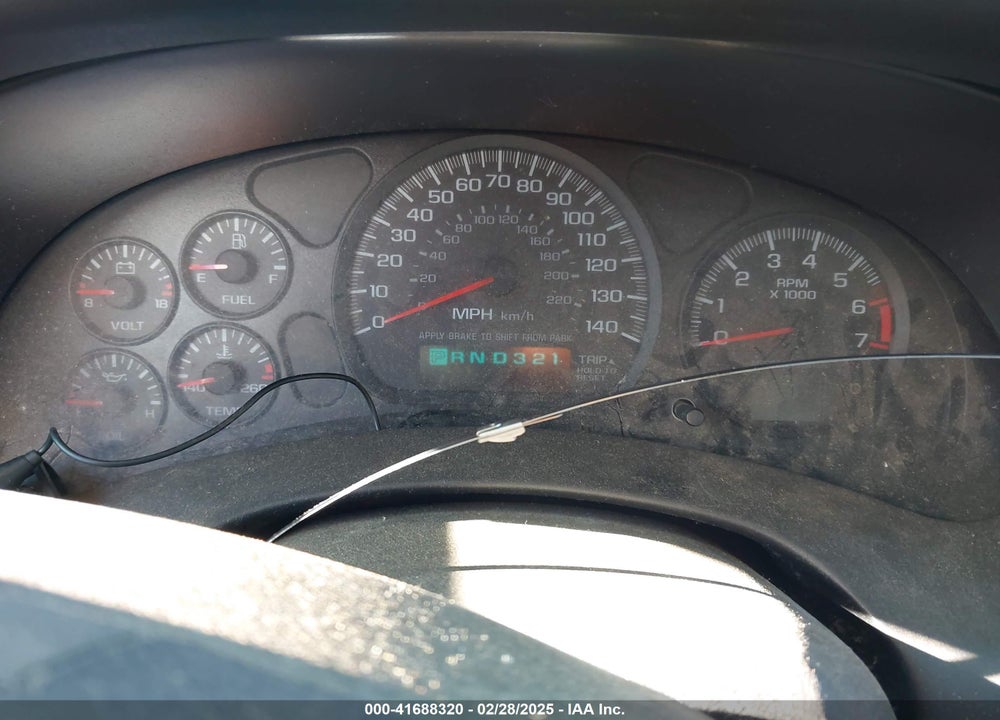 2003 CHEVROLET MONTE CARLO SS VIN: 2G1WX12K939143090