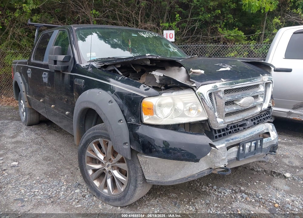2008 FORD F-150 XLT VIN: 1FTPW145X8FA75211