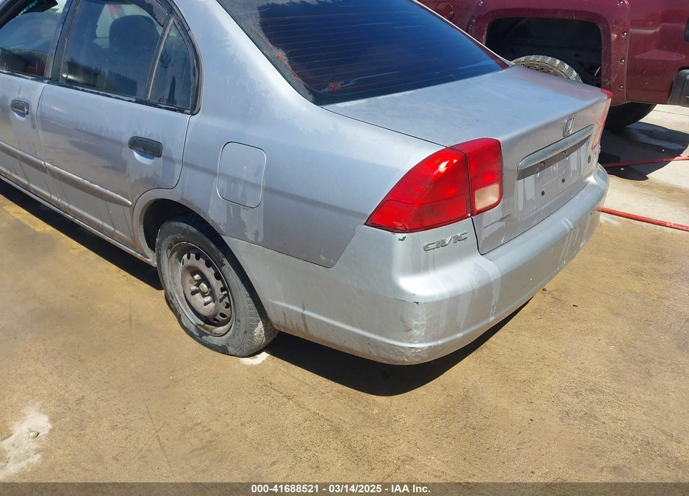 2001 HONDA CIVIC VIN: 1HGES15541L052405