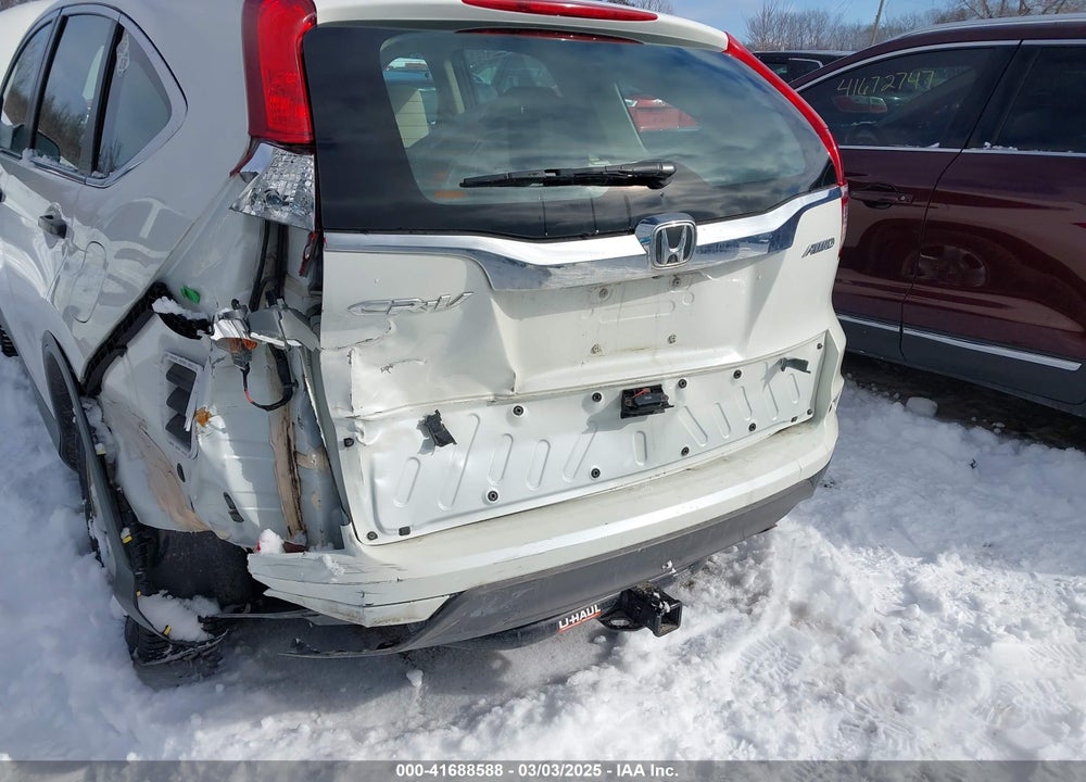 2016 HONDA CR-V VIN: 5J6RM4H38GL008464