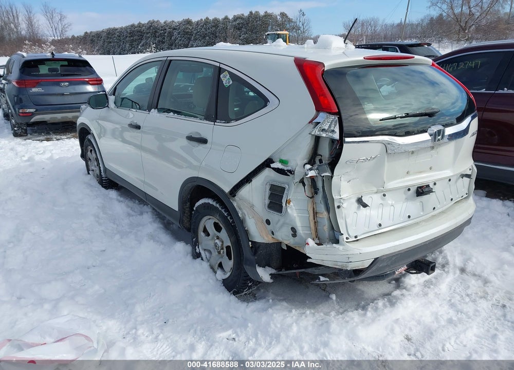 2016 HONDA CR-V VIN: 5J6RM4H38GL008464