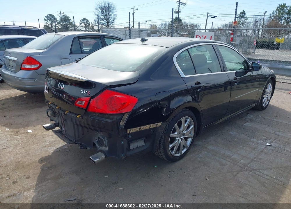 2010 INFINITI G37 VIN: JN1CV6AP5AM202259