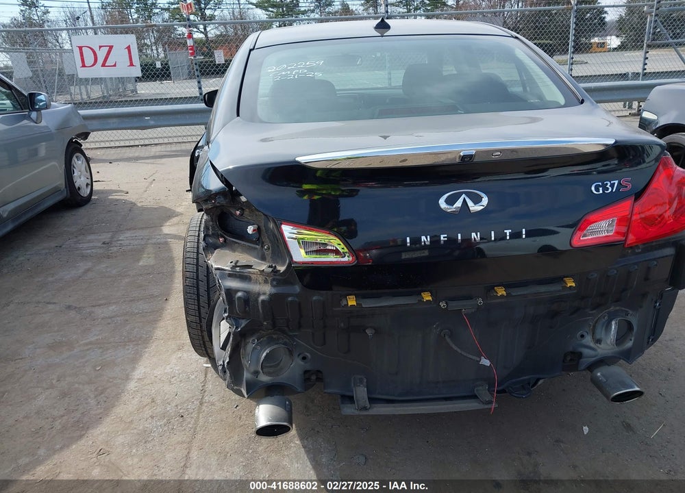 2010 INFINITI G37 VIN: JN1CV6AP5AM202259
