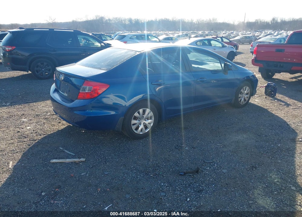 2012 HONDA CIVIC VIN: 2HGFB2F59CH531461