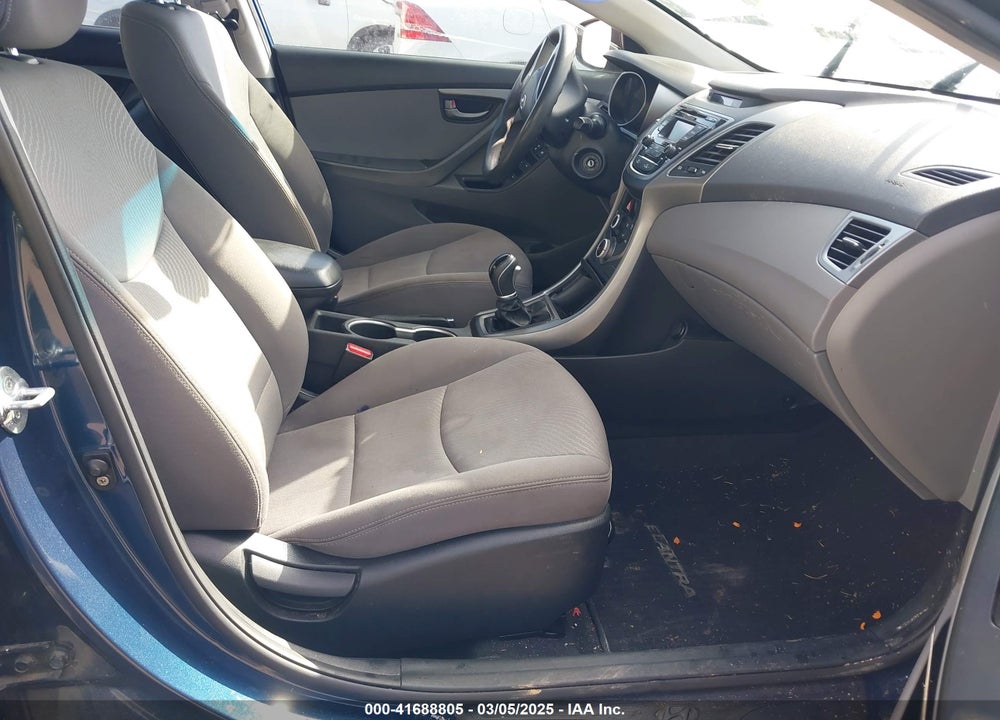 2016 HYUNDAI ELANTRA SE VIN: KMHDH4AE2GU525314
