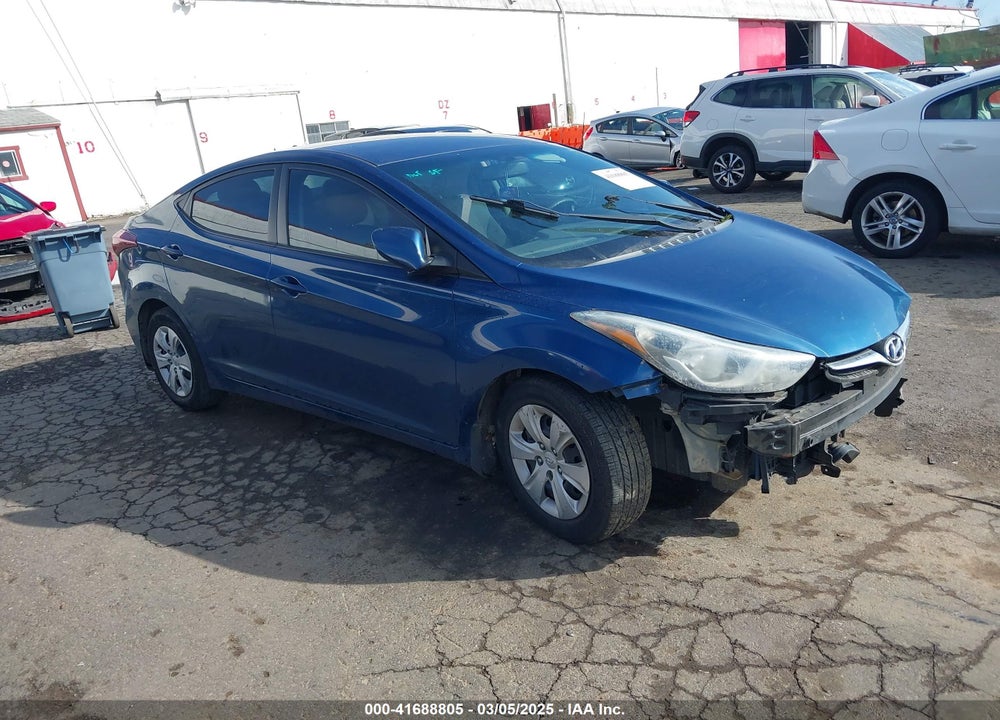 2016 HYUNDAI ELANTRA SE VIN: KMHDH4AE2GU525314