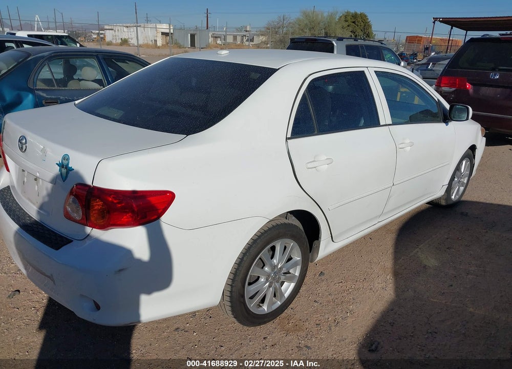 2009 TOYOTA COROLLA VIN: JTDBL40E699070792