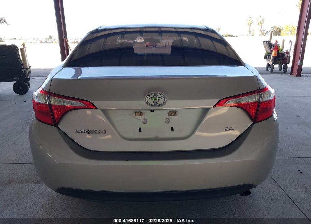 2016 TOYOTA COROLLA VIN: 5YFBURHE5GP447392