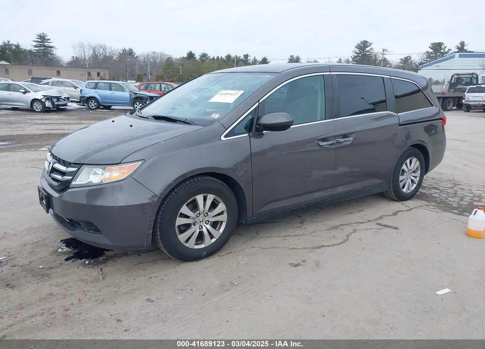 2016 HONDA ODYSSEY EX-L VIN: 5FNRL5H6XGB106486