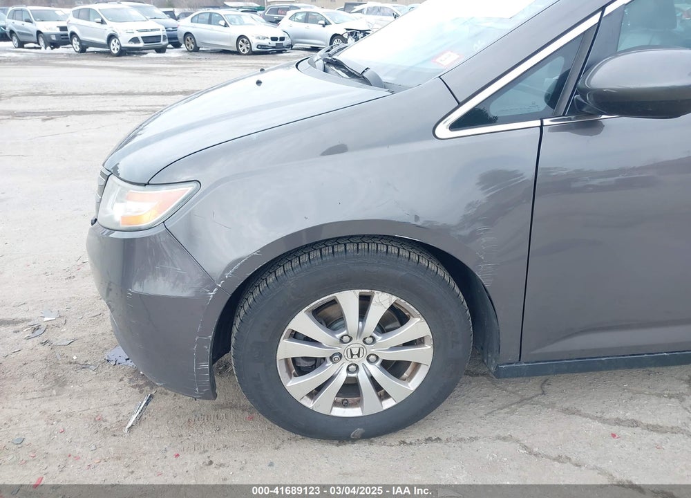 2016 HONDA ODYSSEY EX-L VIN: 5FNRL5H6XGB106486