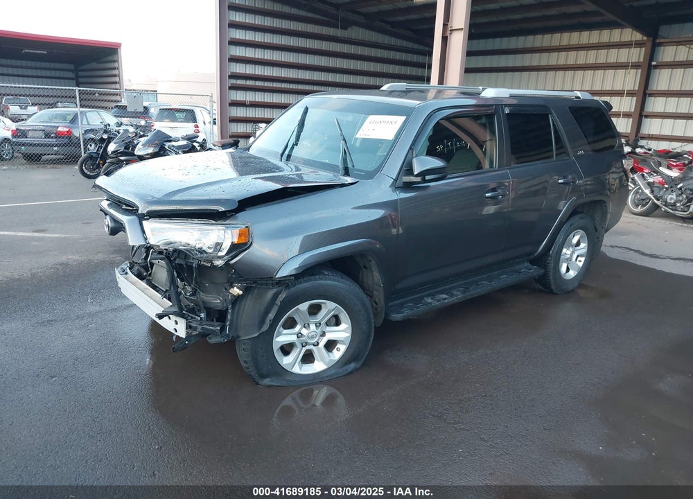2018 TOYOTA 4RUNNER VIN: JTEZU5JR4J5184719