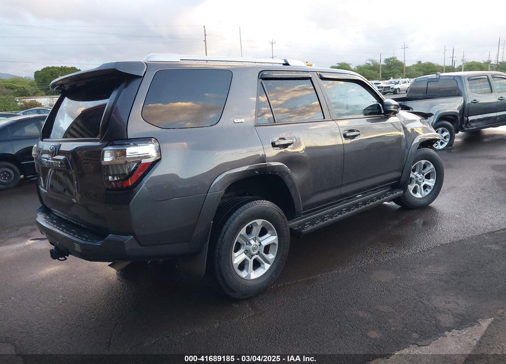 2018 TOYOTA 4RUNNER VIN: JTEZU5JR4J5184719