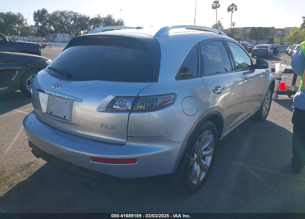 2008 INFINITI FX35 VIN: JNRAS08U08X102343