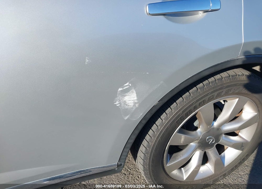 2008 INFINITI FX35 VIN: JNRAS08U08X102343