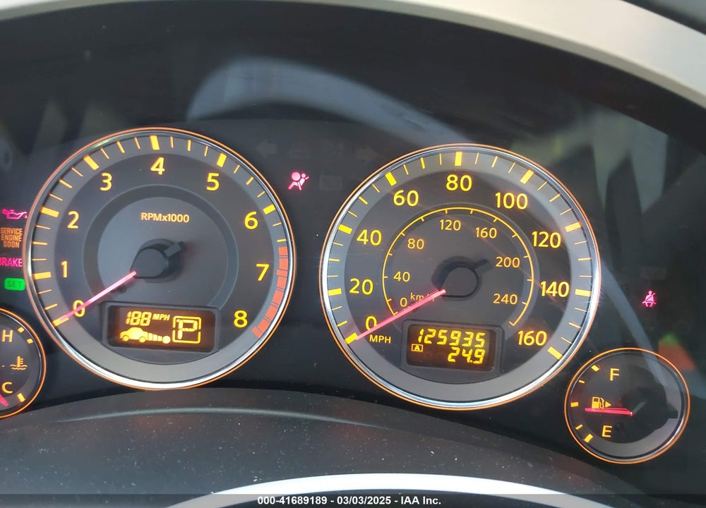 2008 INFINITI FX35 VIN: JNRAS08U08X102343