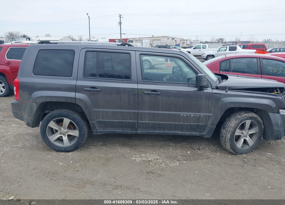 2017 JEEP PATRIOT HIGH ALTITUDE 4X4 VIN: 1C4NJRFB1HD194090