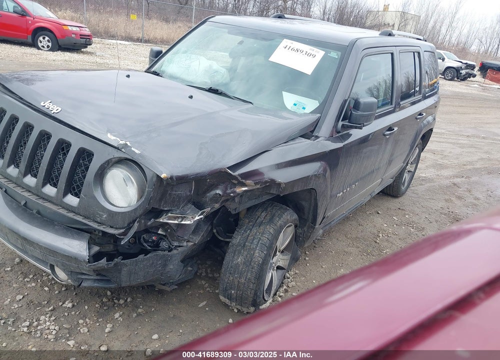2017 JEEP PATRIOT HIGH ALTITUDE 4X4 VIN: 1C4NJRFB1HD194090