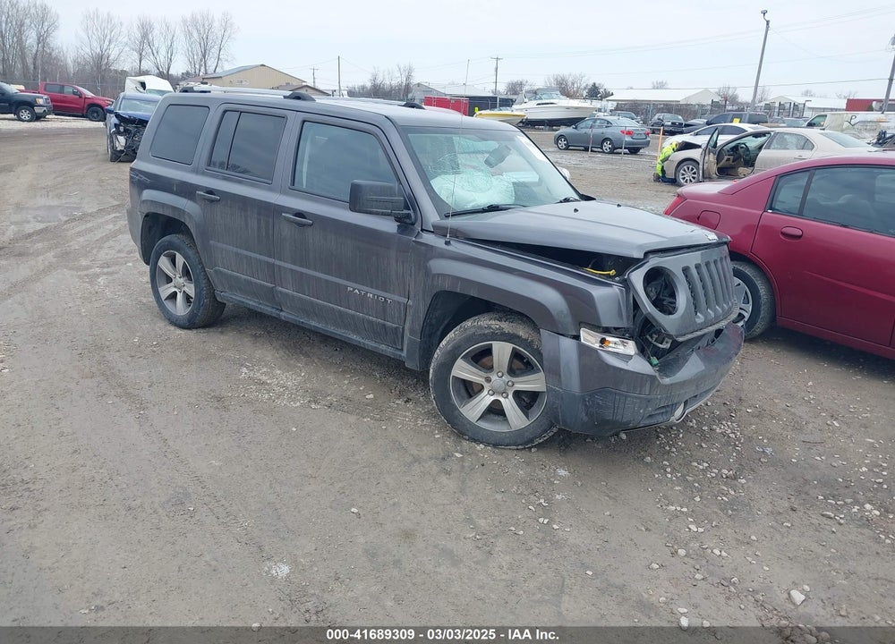 2017 JEEP PATRIOT HIGH ALTITUDE 4X4 VIN: 1C4NJRFB1HD194090