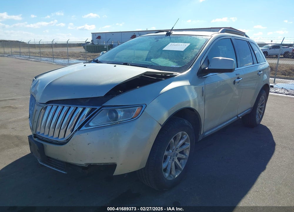 2011 LINCOLN MKX VIN: 2LMDJ8JK8BBJ04296