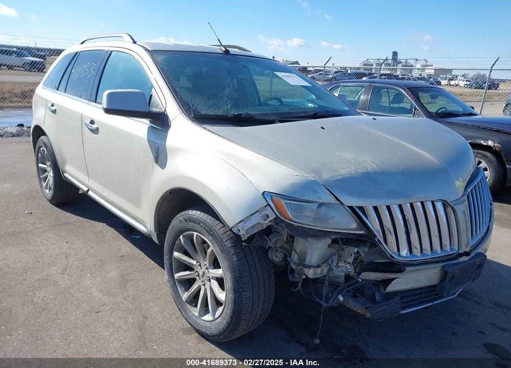 2011 LINCOLN MKX VIN: 2LMDJ8JK8BBJ04296