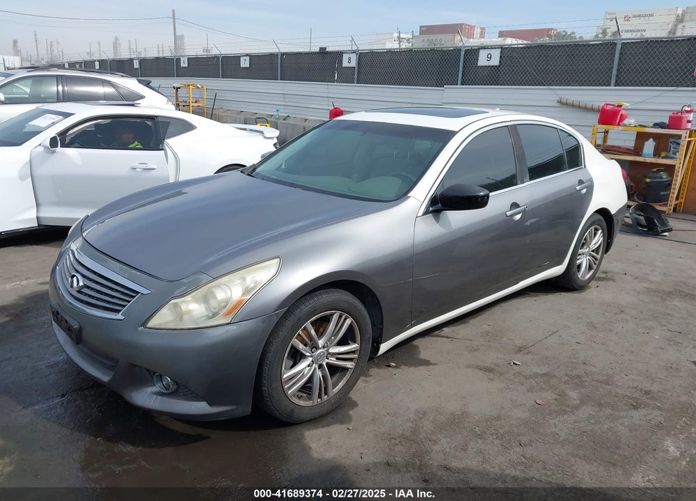 2011 INFINITI G25 JOURNEY VIN: JN1DV6AP7BM600157