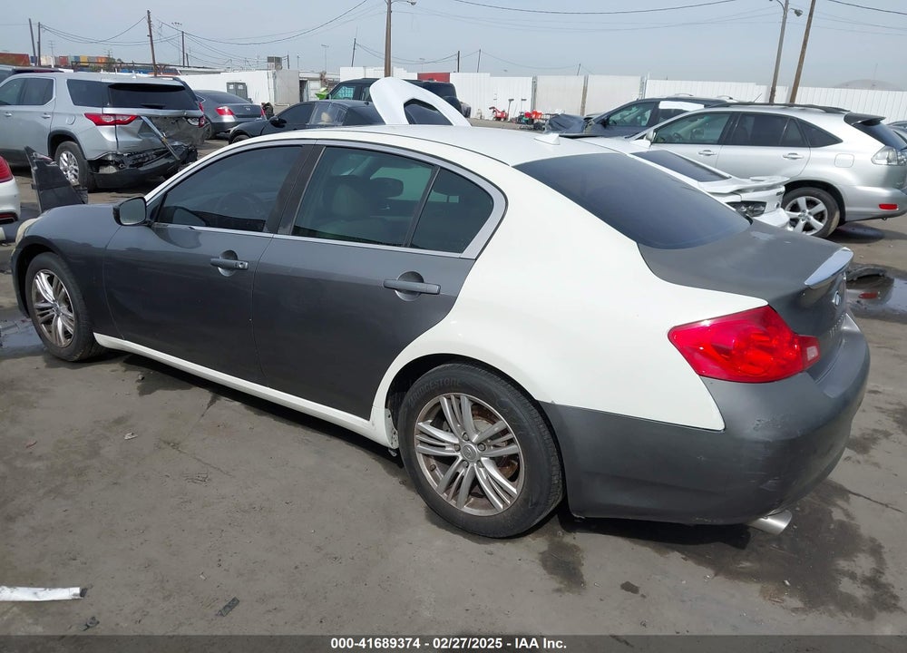 2011 INFINITI G25 JOURNEY VIN: JN1DV6AP7BM600157