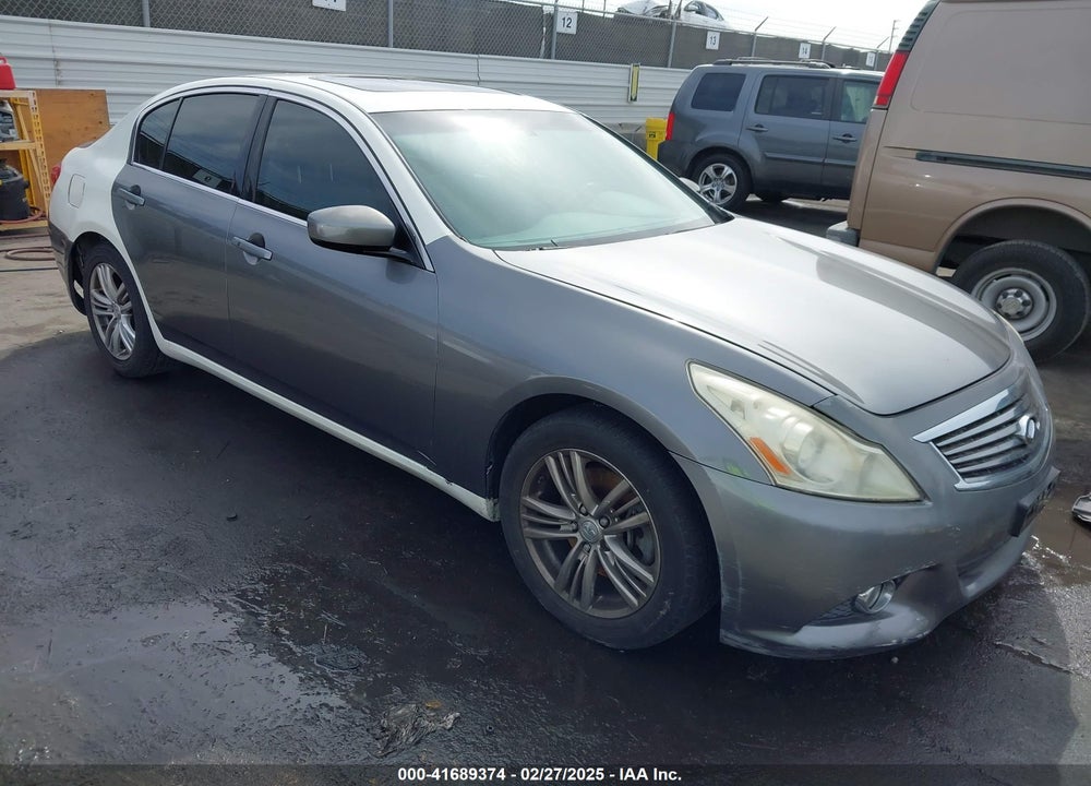 2011 INFINITI G25 JOURNEY VIN: JN1DV6AP7BM600157