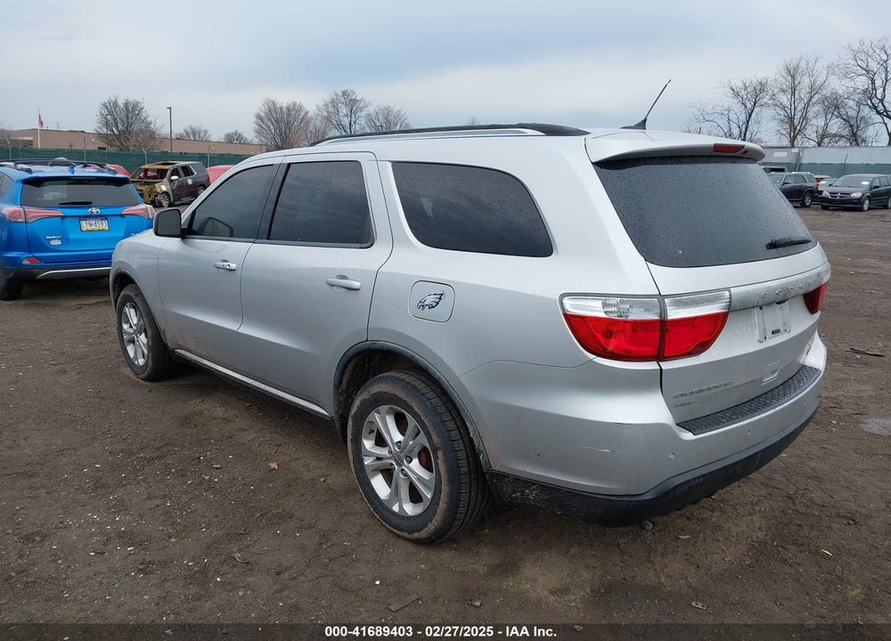 2012 DODGE DURANGO VIN: 1C4RDJDG6CC158810