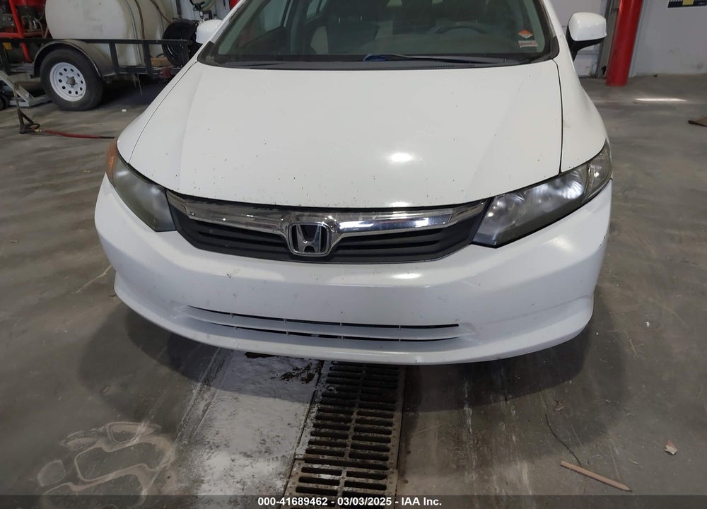 2012 HONDA CIVIC LX VIN: 19XFB2F57CE107853