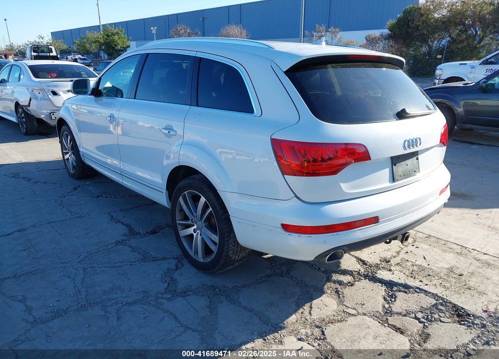 2014 AUDI Q7 3.0 TDI PREMIUM VIN: WA1VMAFEXED008703