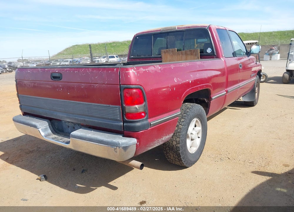 1996 DODGE RAM 1500 VIN: 1B7HC13Z8TJ139978