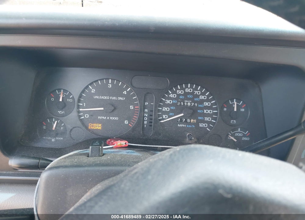 1996 DODGE RAM 1500 VIN: 1B7HC13Z8TJ139978