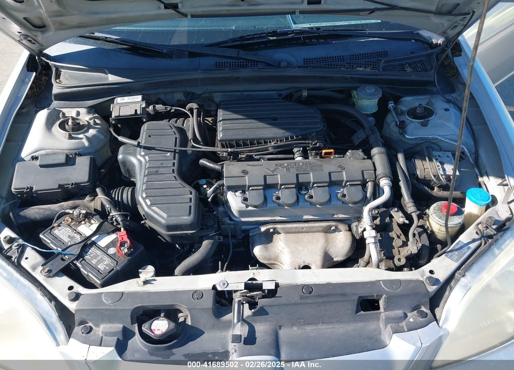 2002 HONDA CIVIC EX VIN: 1HGEM22982L110606