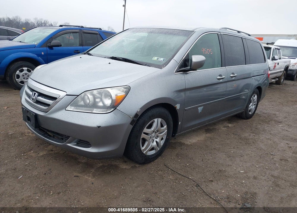 2007 HONDA ODYSSEY EX VIN: 5FNRL38417B112020