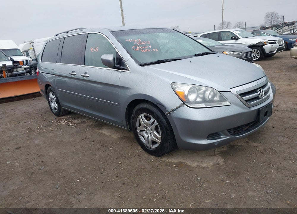 2007 HONDA ODYSSEY EX VIN: 5FNRL38417B112020
