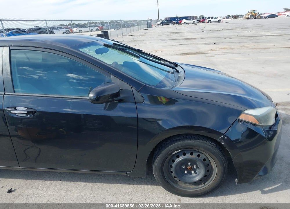 2014 TOYOTA COROLLA LE VIN: 5YFBURHE5EP080572
