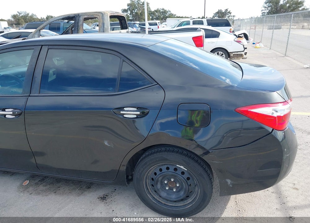 2014 TOYOTA COROLLA LE VIN: 5YFBURHE5EP080572