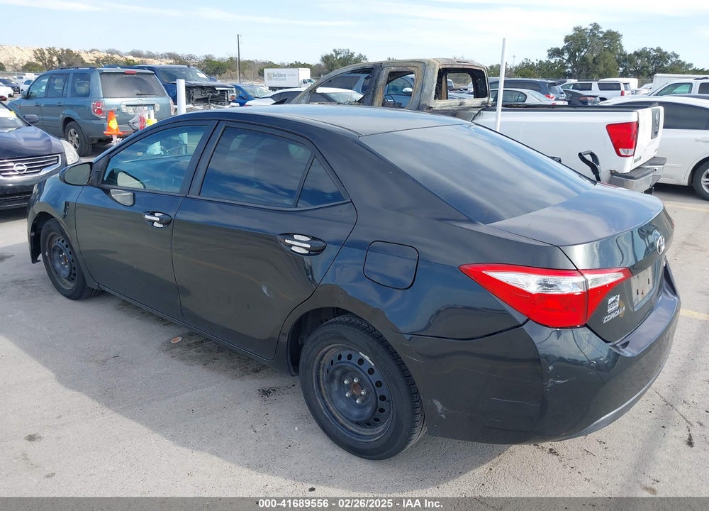 2014 TOYOTA COROLLA LE VIN: 5YFBURHE5EP080572