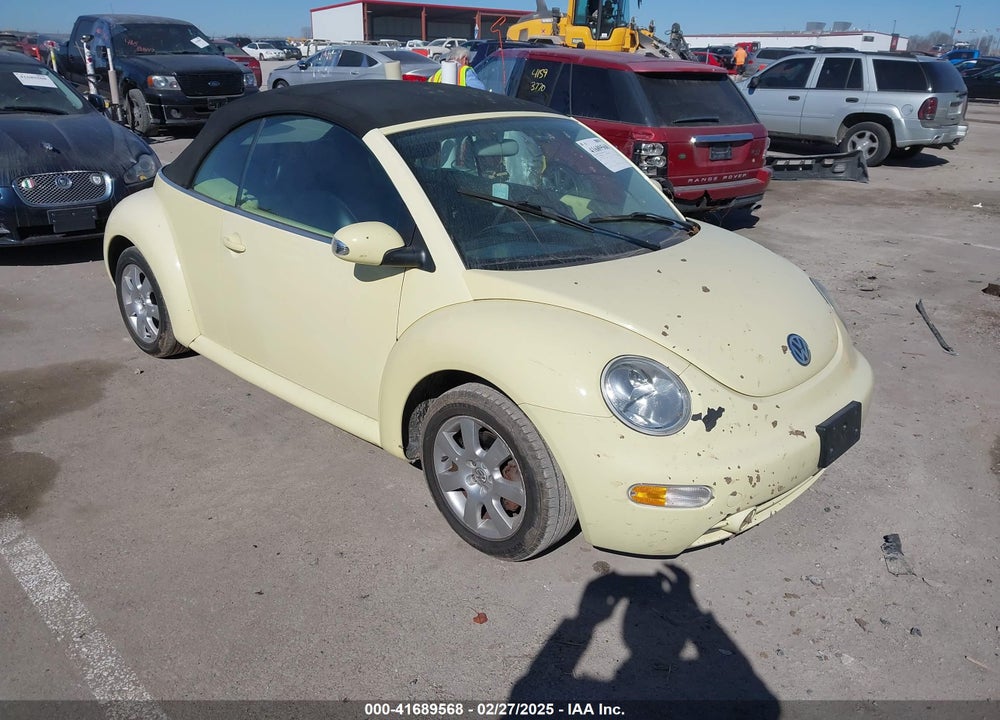 2003 VOLKSWAGEN NEW BEETLE GLS/GLS 1.8T VIN: 3VWCD21Y03M321164