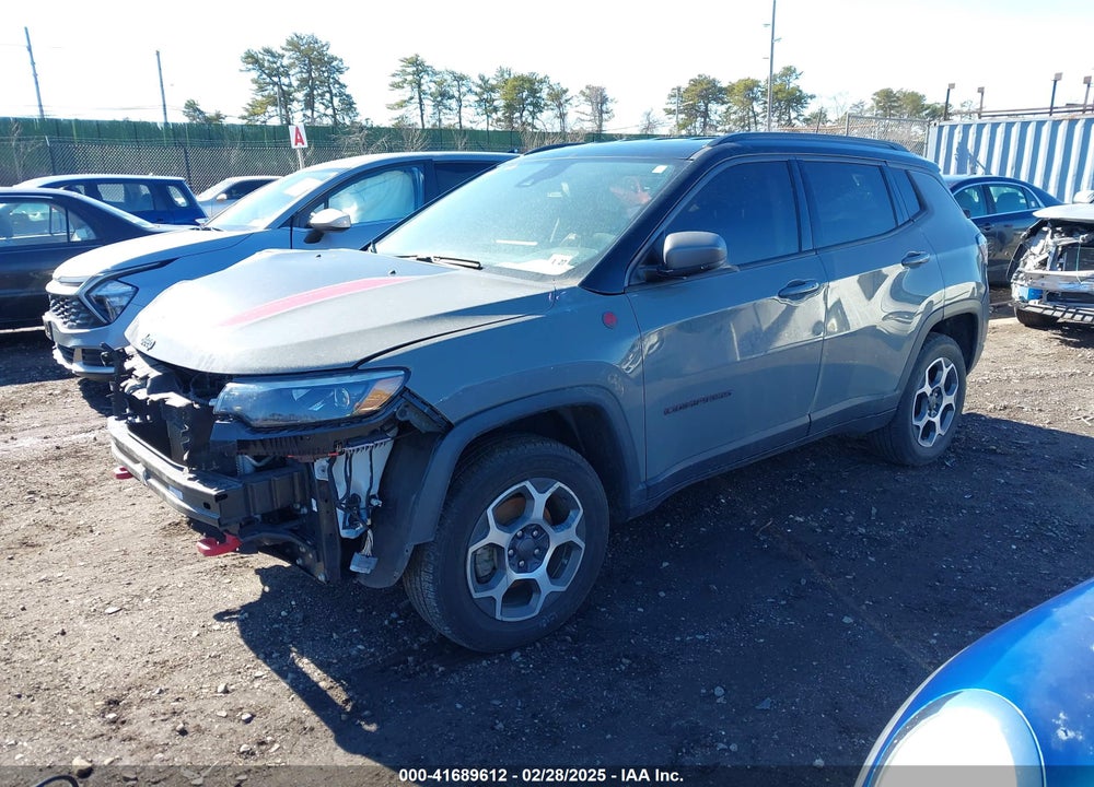 2022 JEEP COMPASS VIN: 3C4NJDDB4NT136213