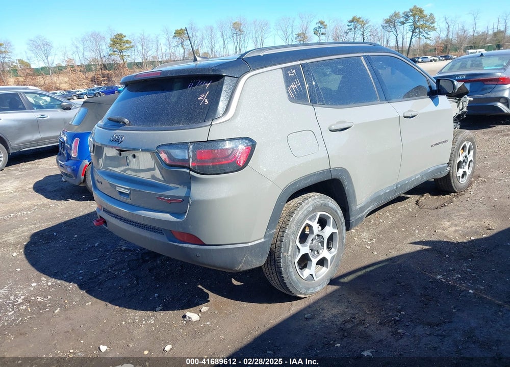 2022 JEEP COMPASS VIN: 3C4NJDDB4NT136213