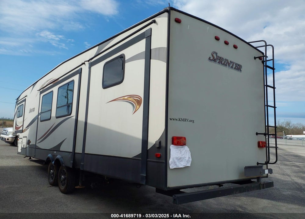2017 KEYSTONE SPRINTER VIN: 4YDF32627H1530443